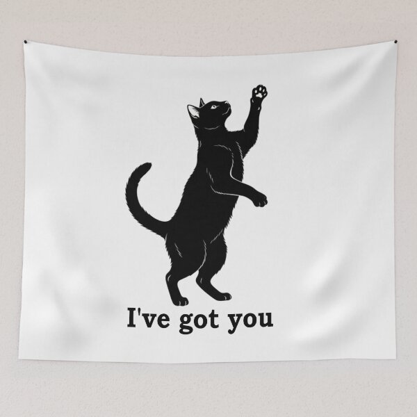 Item preview,  cool black cat funny gift for cat lovers I've got you designed and sold by Victoria-Cave.