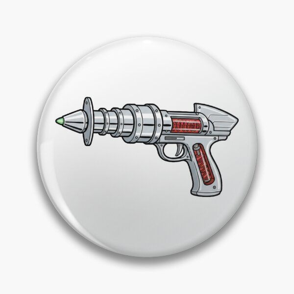 Item preview, Retro Futuristic Atomic Raygun Art designed and sold by octozap.