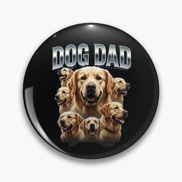 Item preview, Golden Retriever Graphic 90s Bootleg Visual Art designed and sold by GrumpySableye.