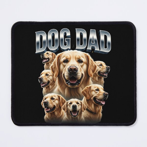 Item preview, Golden Retriever Graphic 90s Bootleg Visual Art designed and sold by GrumpySableye.