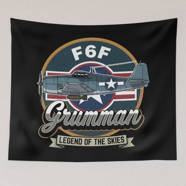 Item preview, WWII USA Fighter Plane Grumman F6F Hellcat designed and sold by Blok45.