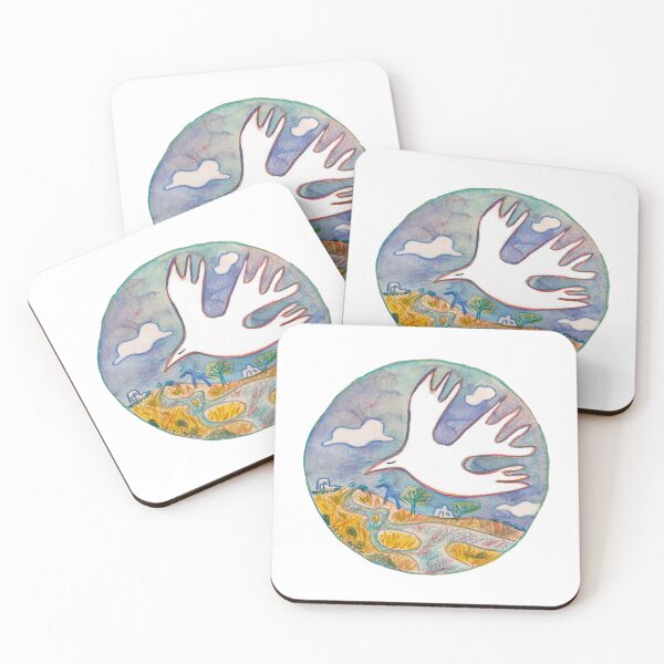 Item preview, Flying Over the Land designed and sold by EfratStudio.