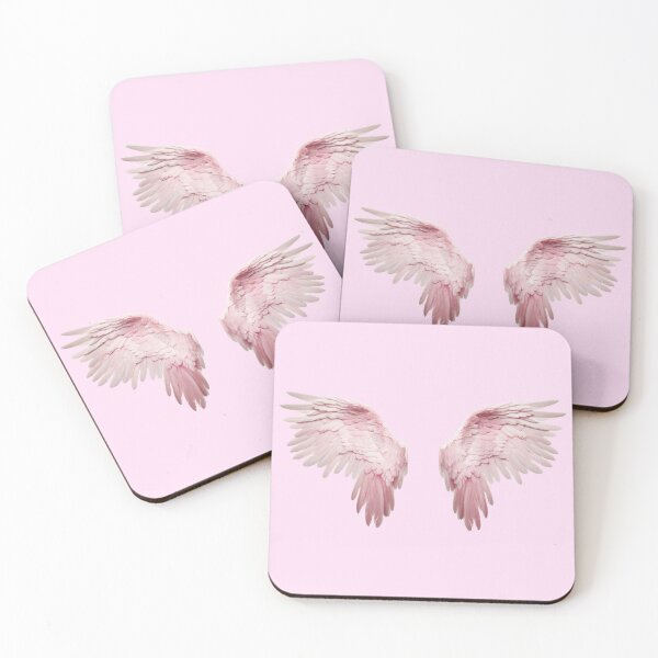 Item preview, pink wings sticker pack designed and sold by inainart.