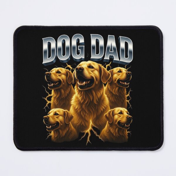 Item preview, Golden Retriever 90s Bootleg Vintage Collage Art designed and sold by GrumpySableye.