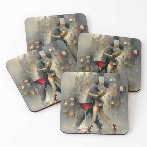Item preview, Romantic Tango Embrace | Intense Sketch Art designed and sold by CodeDistilled.