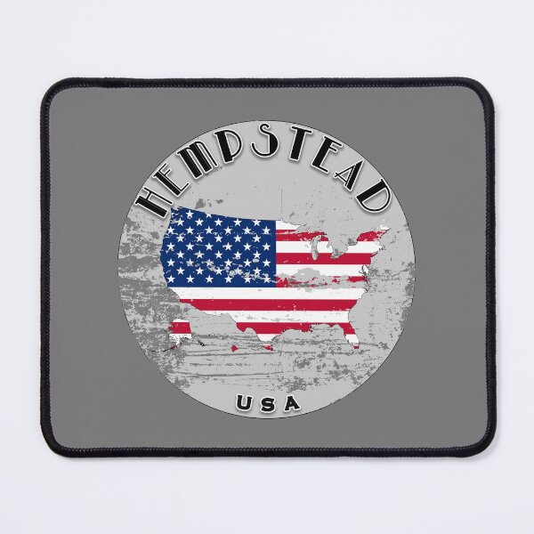 Item preview, Hempstead United States of America | Worn Flag Travel Badge designed and sold by World Designs.