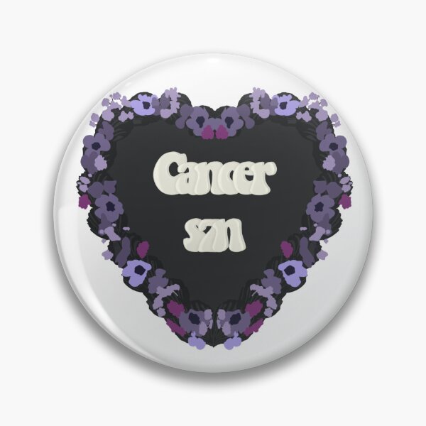 Item preview, Cancer Season Star Sign Love Heart Birthday Cake designed and sold by FreeOrca.
