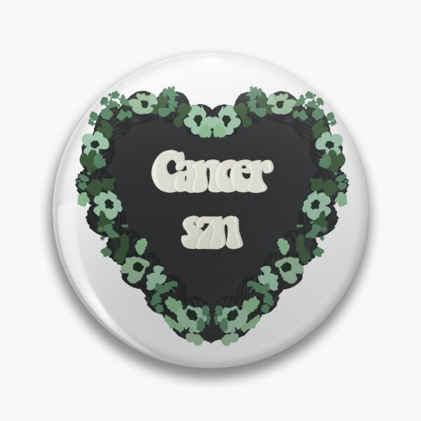 Item preview, Cancer Season Star Sign Love Heart Birthday Cake designed and sold by FreeOrca.