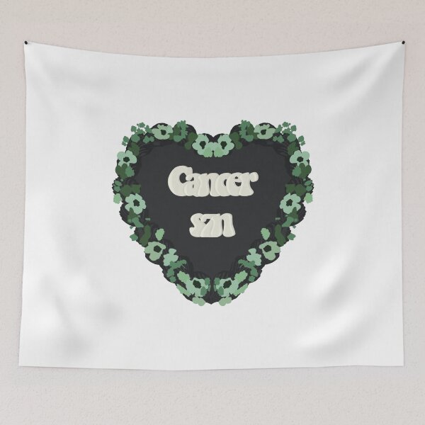 Item preview, Cancer Season Star Sign Love Heart Birthday Cake designed and sold by FreeOrca.