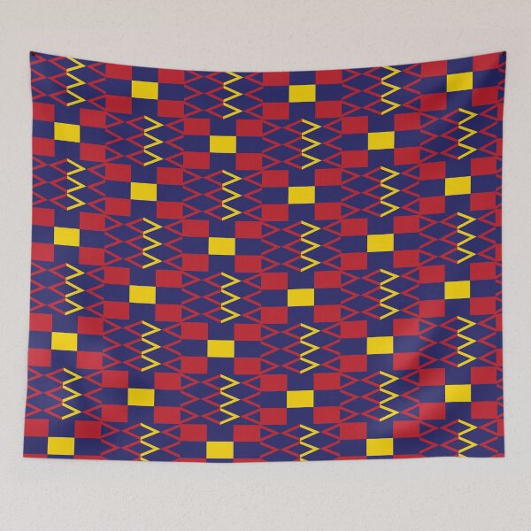 Item preview, Superb Vibrant Ghana Kente Cloth pattern designed and sold by MammothArt.