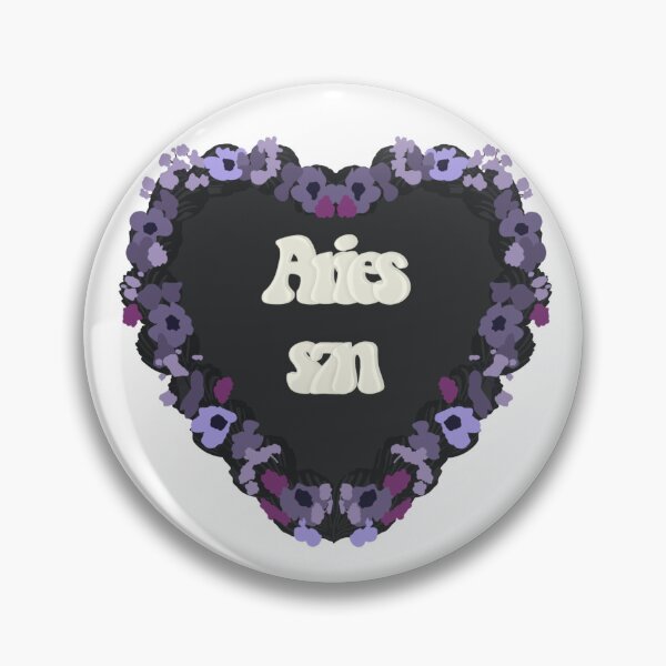 Item preview, Aries Season Star Sign Love Heart Birthday Cake designed and sold by FreeOrca.