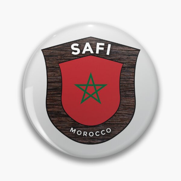 Artikelvorschau, Safi, Marokko | Flaggen- und Wappen-Reiseemblem entworfen und verkauft von World Designs.