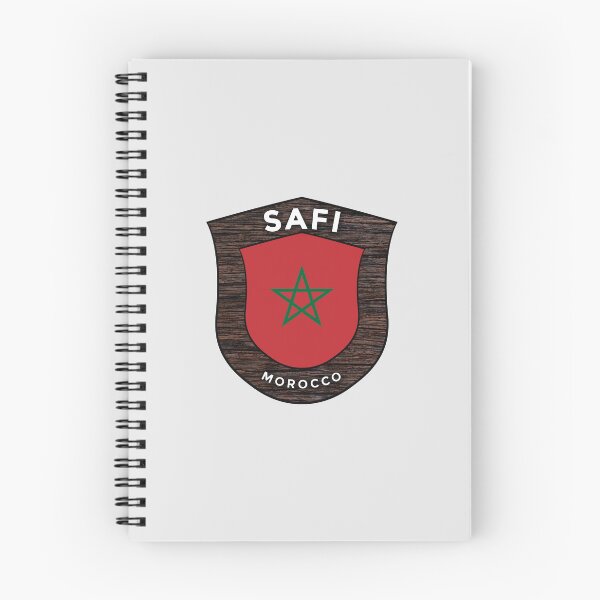 Item preview, Safi Morocco | Flag Shield Travel Emblem designed and sold by World Designs.