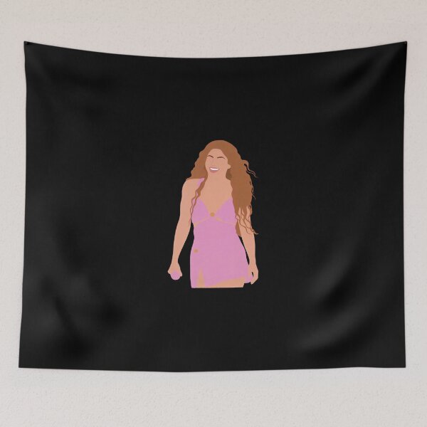 Item preview, Shakira Lineless Illustration designed and sold by dsxclothing.