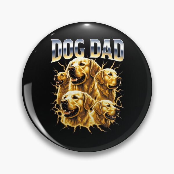 Item preview, Distressed Golden Retriever Retro 90s Rap Tee Graphic designed and sold by GrumpySableye.