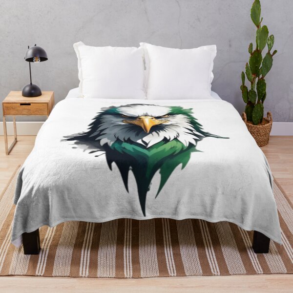 Item preview, Emerald Eagle Head | Powerful Bird of Prey Illustration designed and sold by Dyan4.