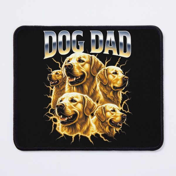 Item preview, Distressed Golden Retriever Retro 90s Rap Tee Graphic designed and sold by GrumpySableye.