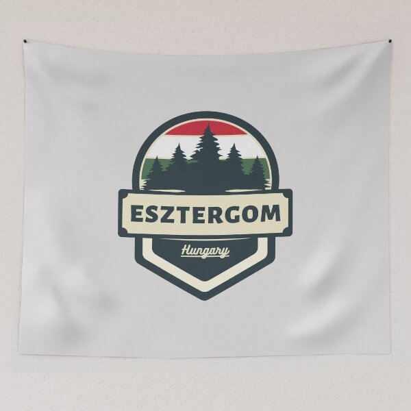 Item preview, Esztergom Hungary Retro Vintage Badge designed and sold by World Designs.