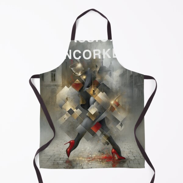 Item preview, Abstract Wine Splash Tango Dancer | Artistic Tee designed and sold by CodeDistilled.