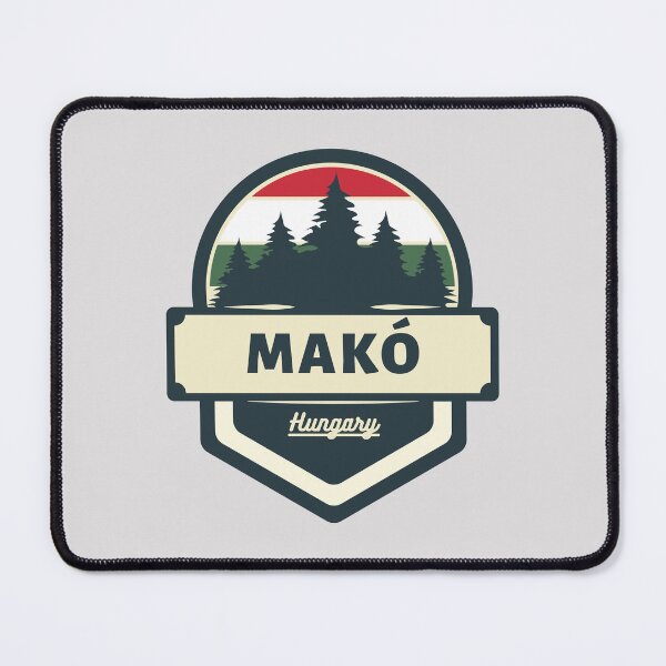 Item preview, Makó Hungary Retro Vintage Badge designed and sold by World Designs.