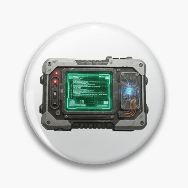 Item preview, Cyberpunk Hacking Deck Tech Gadget Art designed and sold by octozap.