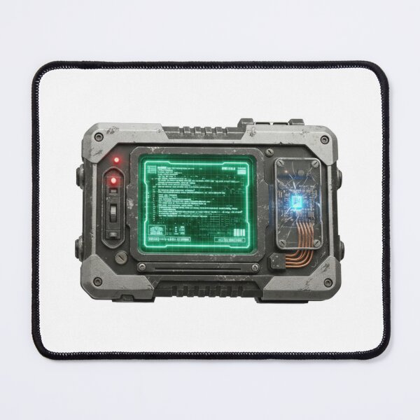Item preview, Cyberpunk Hacking Deck Tech Gadget Art designed and sold by octozap.