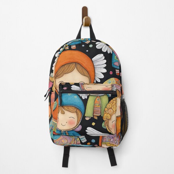 Item preview, Angel toddlers with wings wearing a hoodie having fun playing designed and sold by Colin Bentham.