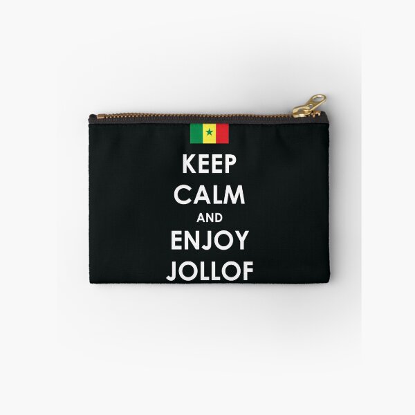Item preview, Keep Calm And Enjoy Jollof | Senegalese version designed and sold by MammothArt.