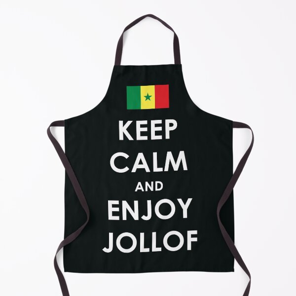 Item preview, Keep Calm And Enjoy Jollof | Senegalese version designed and sold by MammothArt.