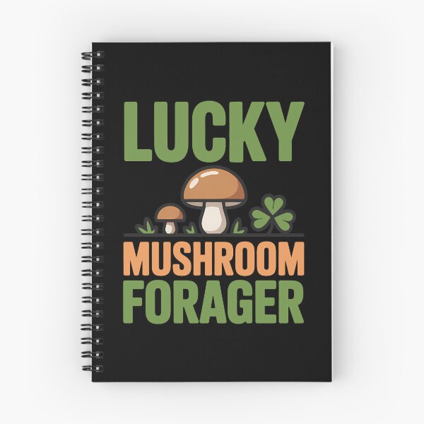 Item preview, Lucky Mushroom Forager — Mushroom Hunting and Foraging Design Celebrating Forest Finds designed and sold by NaturEdeN.