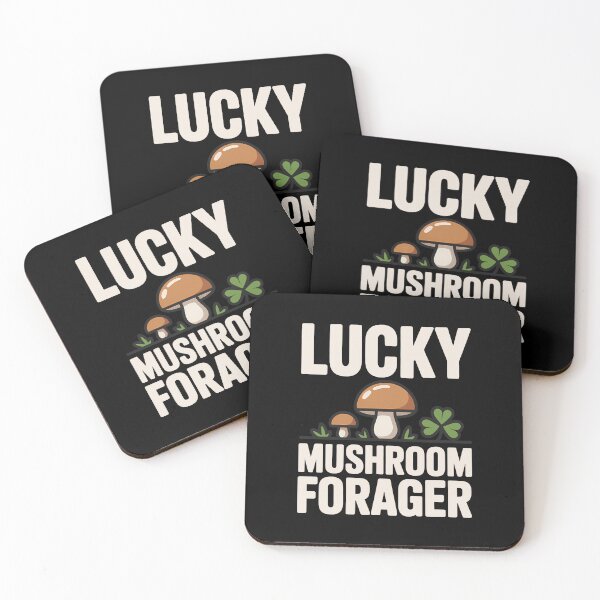 Item preview, Lucky Mushroom Forager — Mushroom Hunting and Foraging Design Celebrating Forest Finds designed and sold by NaturEdeN.
