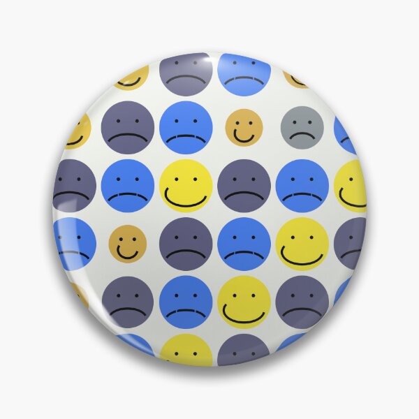 Item preview, Pattern Of Colorful Emotional Emojis  designed and sold by Codingart9.