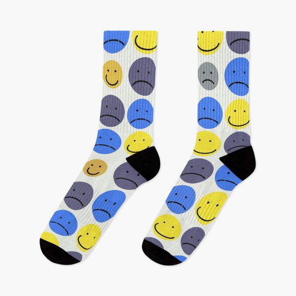 Item preview, Pattern Of Colorful Emotional Emojis  designed and sold by Codingart9.