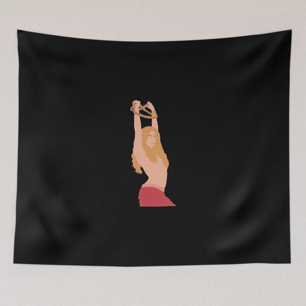 Item preview, Shakira Lineless Illustration designed and sold by dsxclothing.