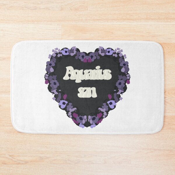 Item preview, Aquarius Season Star Sign Love Heart Birthday Cake designed and sold by FreeOrca.