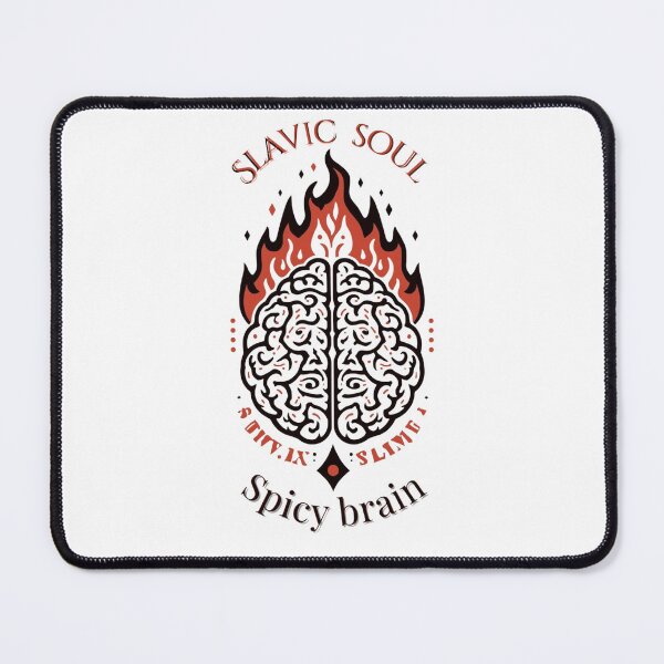 Item preview, Slavic Soul Spicy Brain | Neurodivergent Slavic Pride designed and sold by YvkafromPoland.