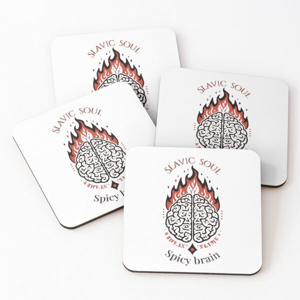 Item preview, Slavic Soul Spicy Brain | Neurodivergent Slavic Pride designed and sold by YvkafromPoland.