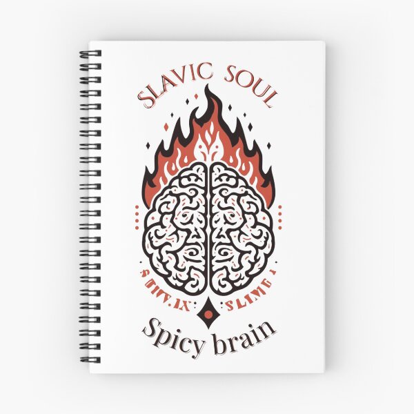 Item preview, Slavic Soul Spicy Brain | Neurodivergent Slavic Pride designed and sold by YvkafromPoland.