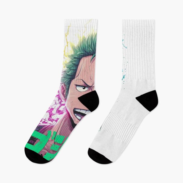Item preview, Roronoa Zoro | Neon Anime-Style Fighter Illustration designed and sold by Dyan4.