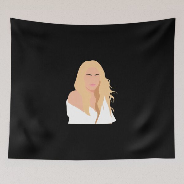 Item preview, Shakira Lineless Illustration designed and sold by dsxclothing.
