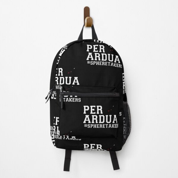 Item preview, Per Ardua Skeleton Cat Latin Motto designed and sold by yjbgcifs23.