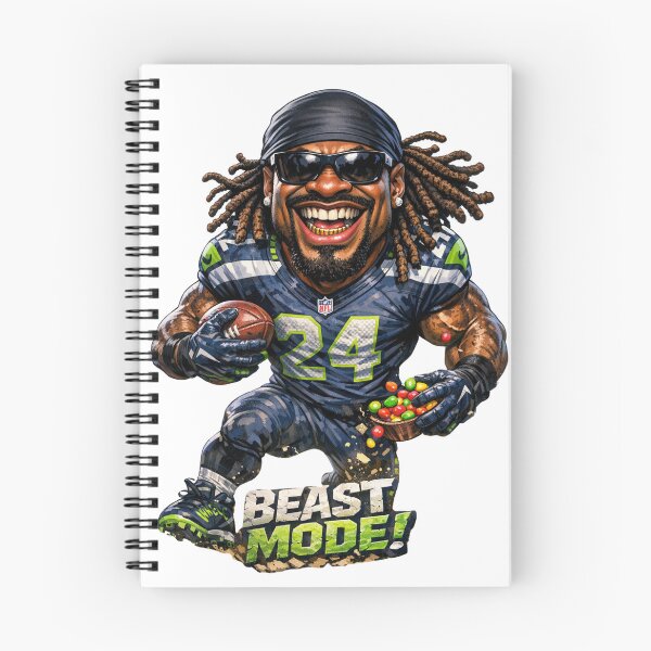 Item preview, BEASTMODE LYNCH CARICATURE designed and sold by voxvizion.