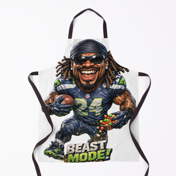 Item preview, BEASTMODE LYNCH CARICATURE designed and sold by voxvizion.