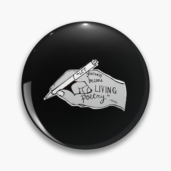 Item preview, Let Living Poetry Ink Hand designed and sold by yjbgcifs23.