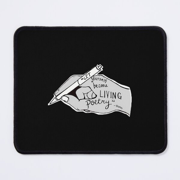 Item preview, Let Living Poetry Ink Hand designed and sold by yjbgcifs23.