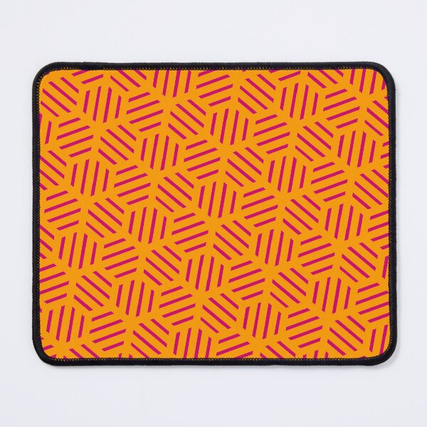 Item preview, Stylish Orange Hex Argyle - Abstract Geometric Shape Pattern - Unique Gifts For Men designed and sold by RoyalStarsPatts.