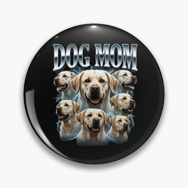 Item preview, Retro Labrador Retriever Heavy Metal Aesthetic Design designed and sold by GrumpySableye.