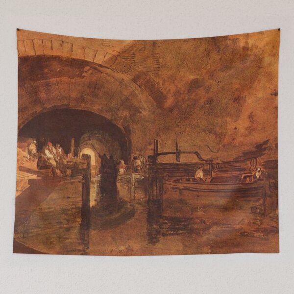 Item preview, A Canal Tunnel Near Leeds designed and sold by SharonTheFirst.