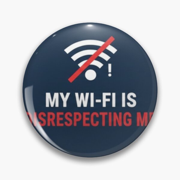 Item preview, Funny Wi-Fi Connection Problem Remote Work Sticker designed and sold by ZYNORAworld.