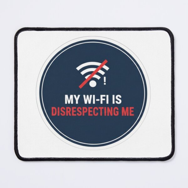 Item preview, Funny Wi-Fi Connection Problem Remote Work Sticker designed and sold by ZYNORAworld.